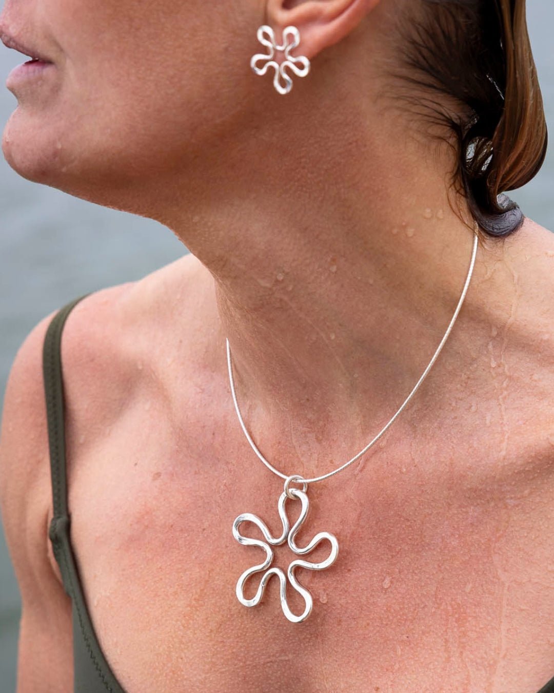 BLOMMAN™ XL halsband - Guldviva Jewellery